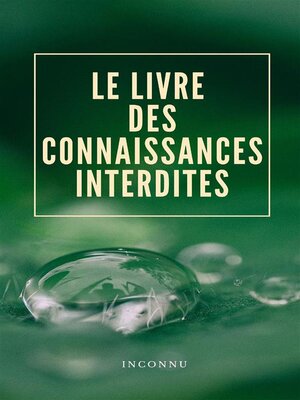 cover image of Le livre des connaissances interdites (traduit)